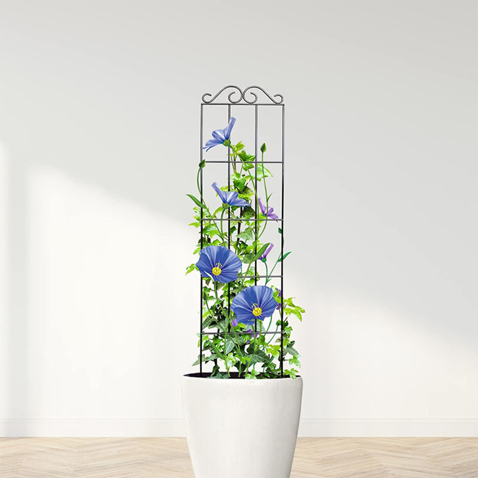 Indoor Herb Garden - โครงไม้ระแนงในสวนที่ทนทานสำหรับแขวนไม้เลื้อยต้นไม้ในร่ม