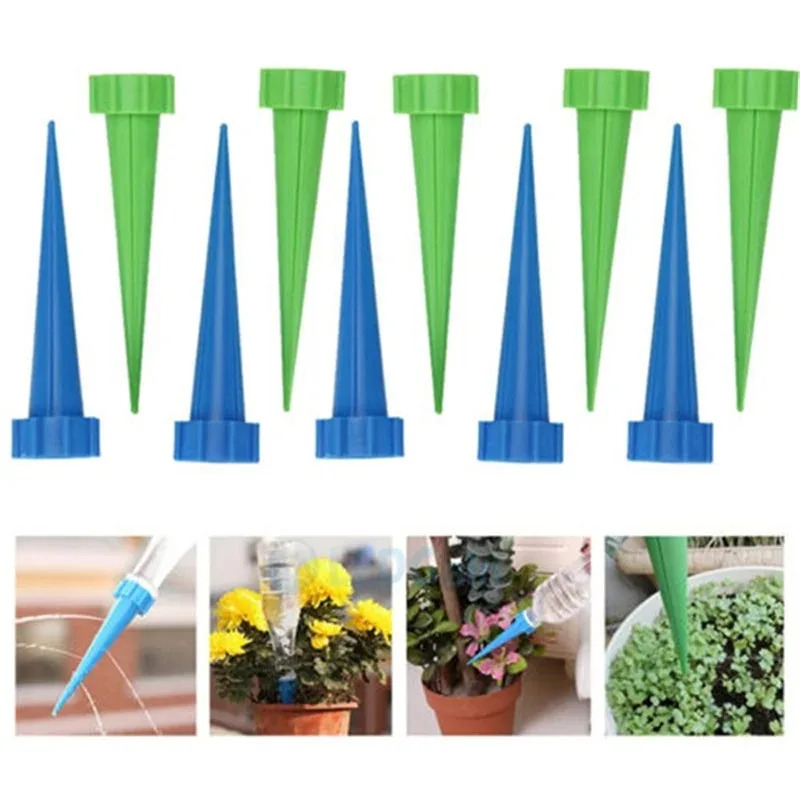 Trowel Garden Tools - 6/12/24/48 ชิ้น ระบบให้น้ำแบบหยดอัตโนมัติ ปรับระดับได้ สำหรับต้นไม้ดอกไม้และสวน อุปกรณ์ให้น้ำอัตโนมัติ