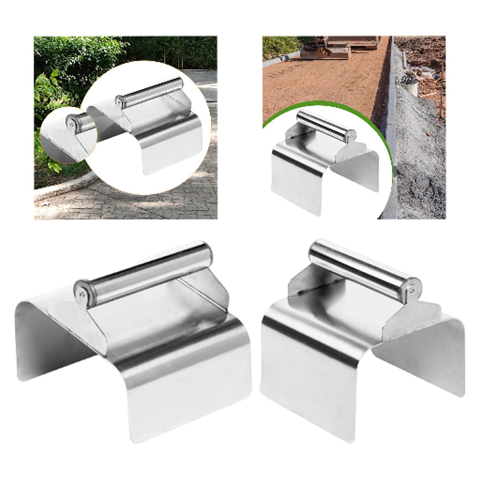 Trowel Garden Tools - เกรียงฉาบปูนซีเมนต์ สแตนเลส เครื่องมือช่างสำหรับงานจัดภูมิทัศน์ ขอบทางเดิน และโครงการทางเท้า