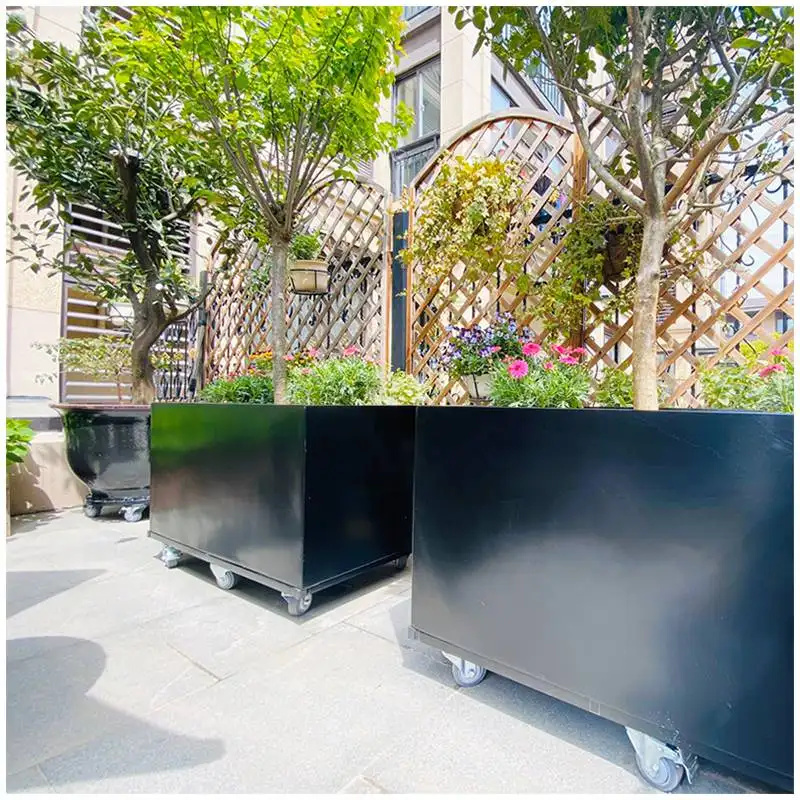 กระถางดอกไม้ทรงสี่เหลี่ยมขนาดใ - Plant Pot บทวิจารณ์และราคา