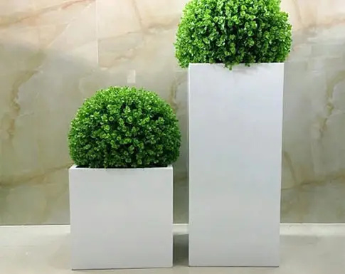 กระถางดอกไม้ทรงสี่เหลี่ยมขนาดใ - Plant Pot บทวิจารณ์และราคา