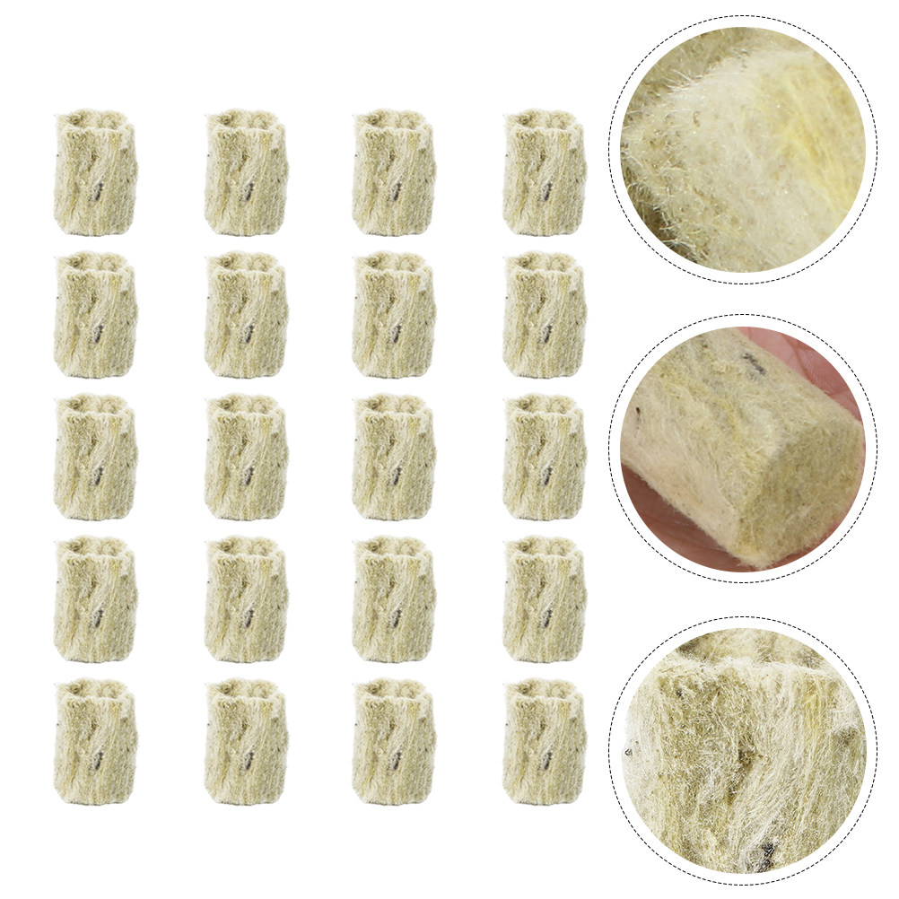40 ชิ้น คิวบ์ขนแกะสำหรับปลูกพื - Hydroponic Kit บทวิจารณ์และราคา
