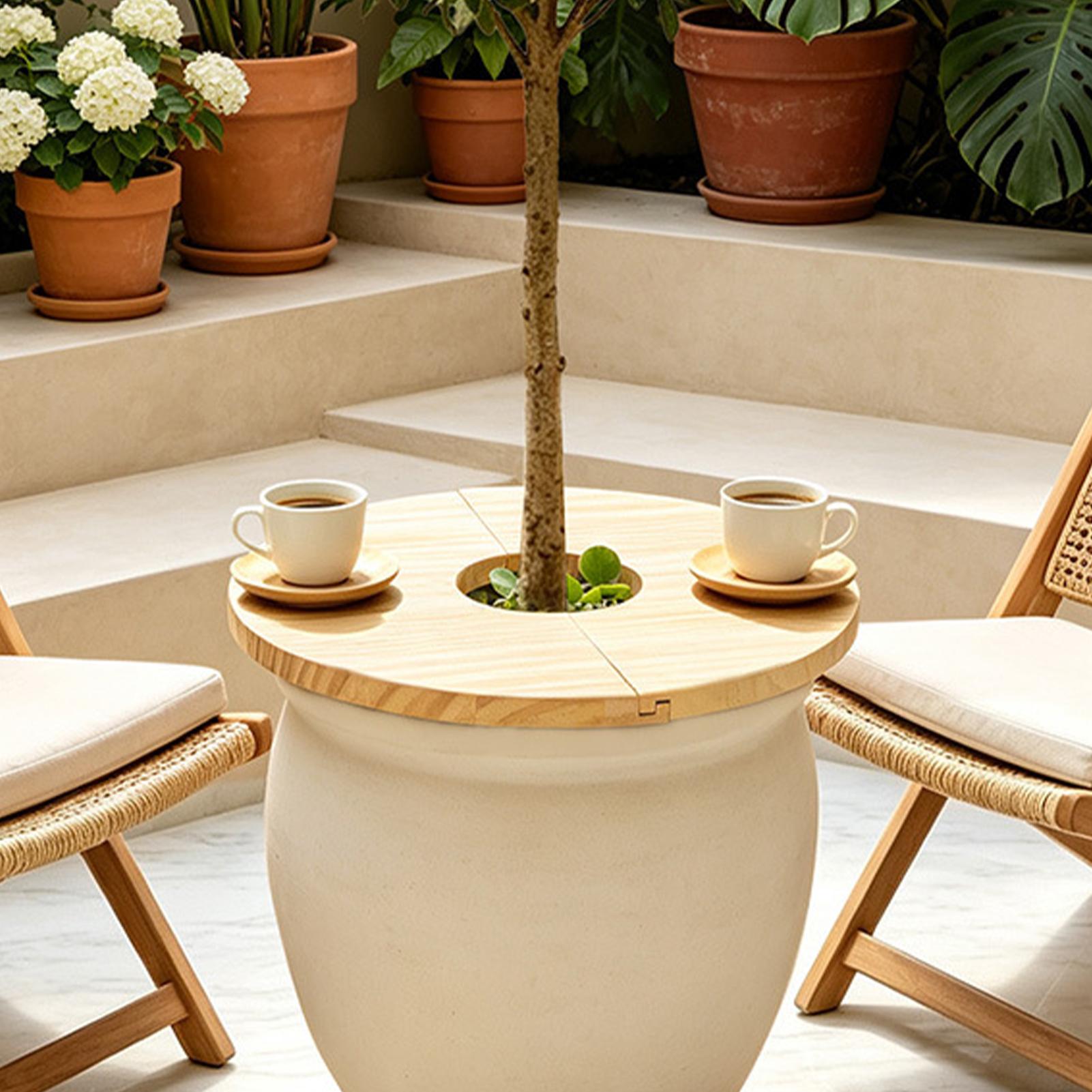 ฝาครอบกระถางดอกไม้ ตะแกรงไม้กั - Indoor Herb Garden บทวิจารณ์และราคา