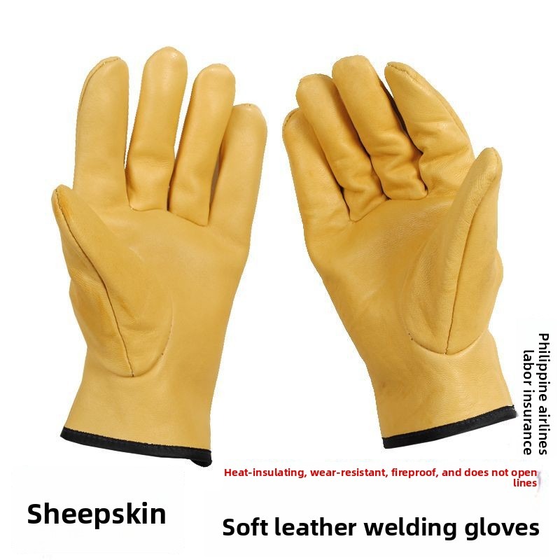 ถุงมือทำงานหนังแกะคู่หนึ่ง สำห - Garden Gloves บทวิจารณ์และราคา