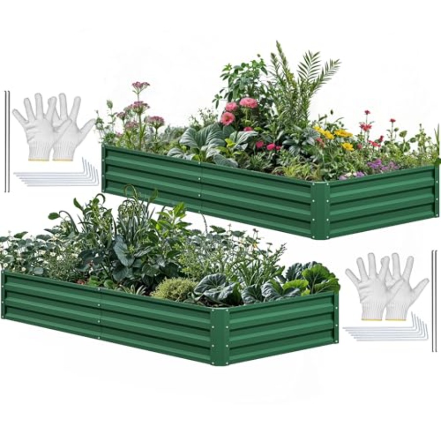 ชุดอุปกรณ์สำหรับทำแปลงปลูกผักแ - Raised Garden Bed บทวิจารณ์และราคา
