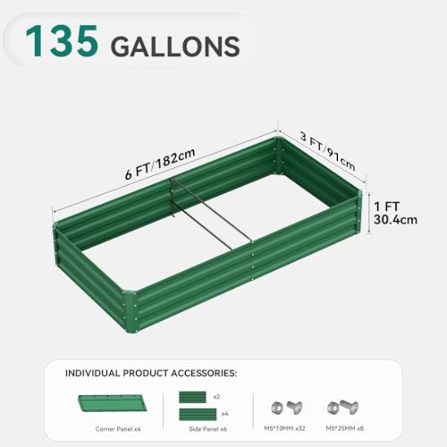 ชุดอุปกรณ์สำหรับทำแปลงปลูกผักแ - Raised Garden Bed บทวิจารณ์และราคา
