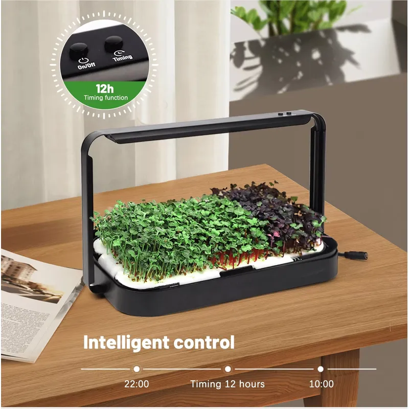 ระบบปลูกผักไมโครกรีนแบบไฮโดรโพ - Hydroponic Kit บทวิจารณ์และราคา