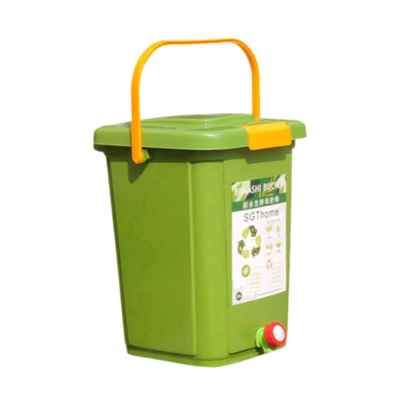 ถังหมักปุ๋ยบนเคาน์เตอร์แบบปิดผ - Compost Bin บทวิจารณ์และราคา