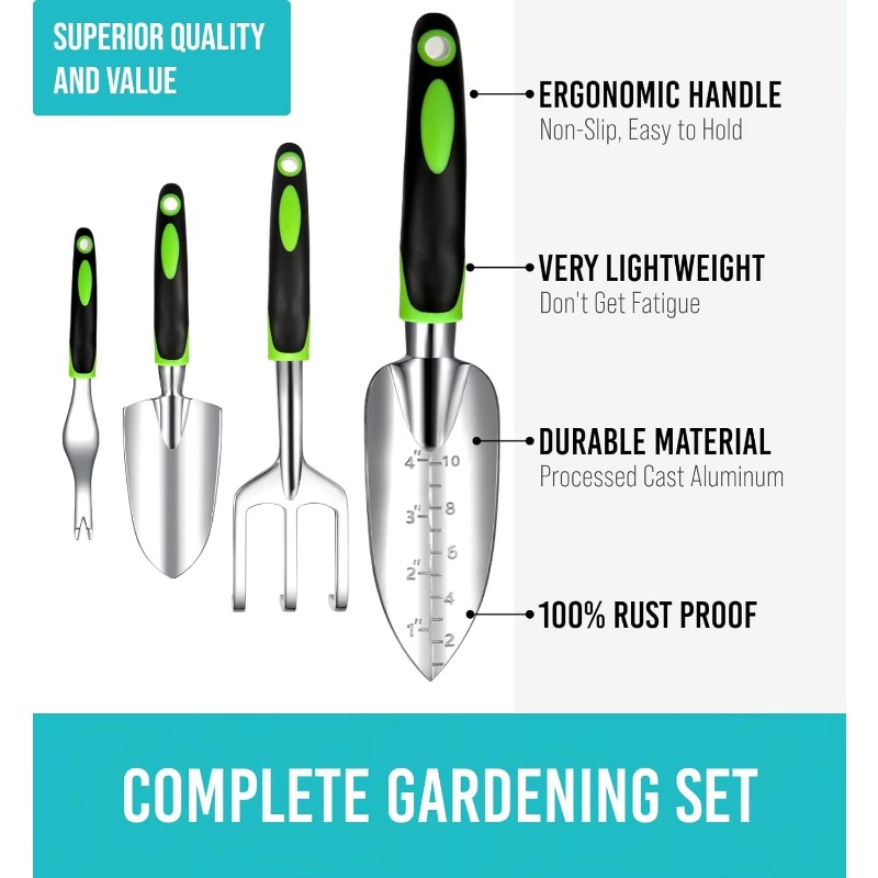 ชุดเครื่องมือทำสวนตามหลักสรีรศ - Trowel Garden Tools บทวิจารณ์และราคา