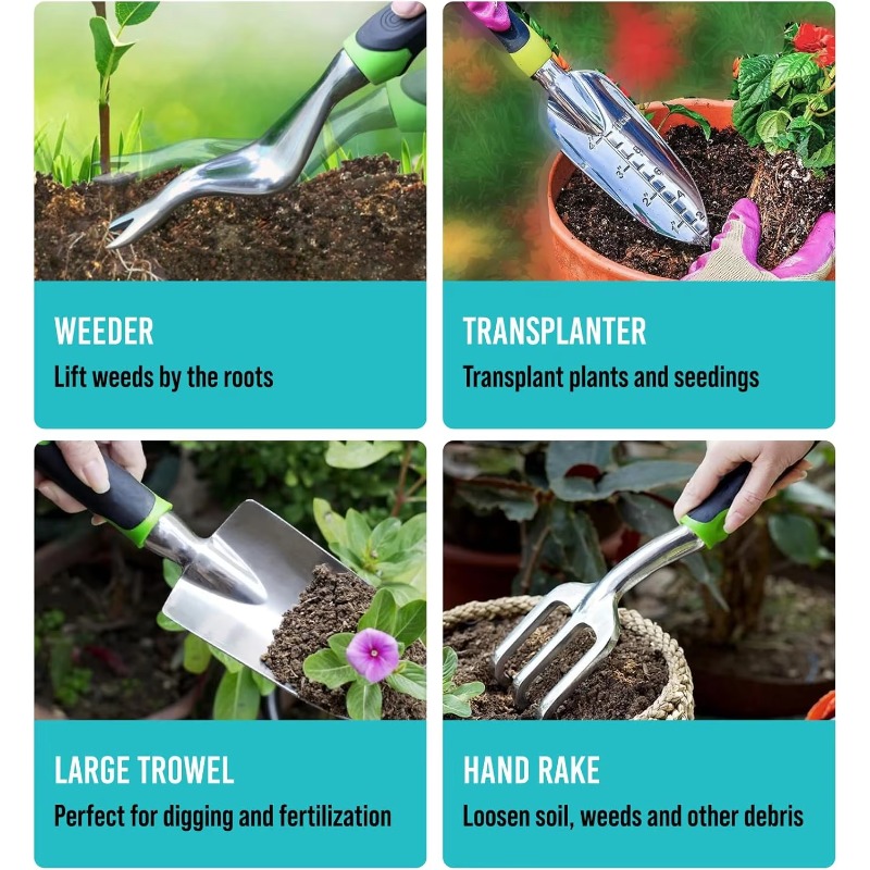 ชุดเครื่องมือทำสวนตามหลักสรีรศ - Trowel Garden Tools บทวิจารณ์และราคา