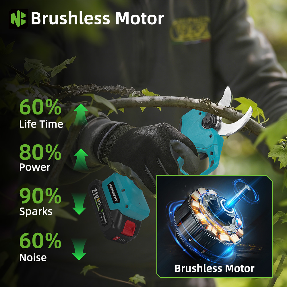 NEWBENY กรรไกรตัดแต่งกิ่งไฟฟ้า - Pruning Shears บทวิจารณ์และราคา