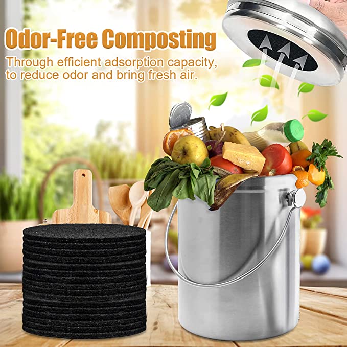 16 ชิ้น แผ่นกรองถังขยะหมักปุ๋ย - Compost Bin บทวิจารณ์และราคา
