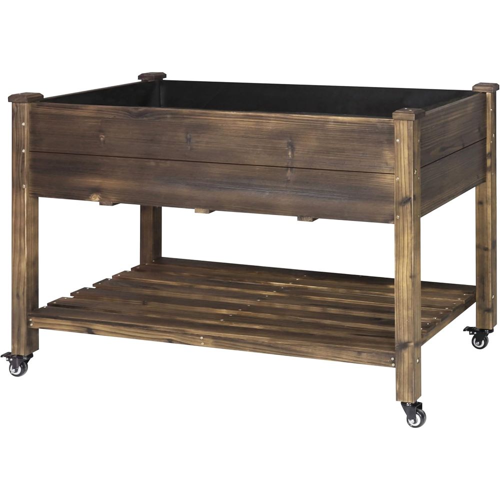 แปลงปลูกผักยกพื้นขนาดใหญ่ 48x2 - Raised Garden Bed บทวิจารณ์และราคา