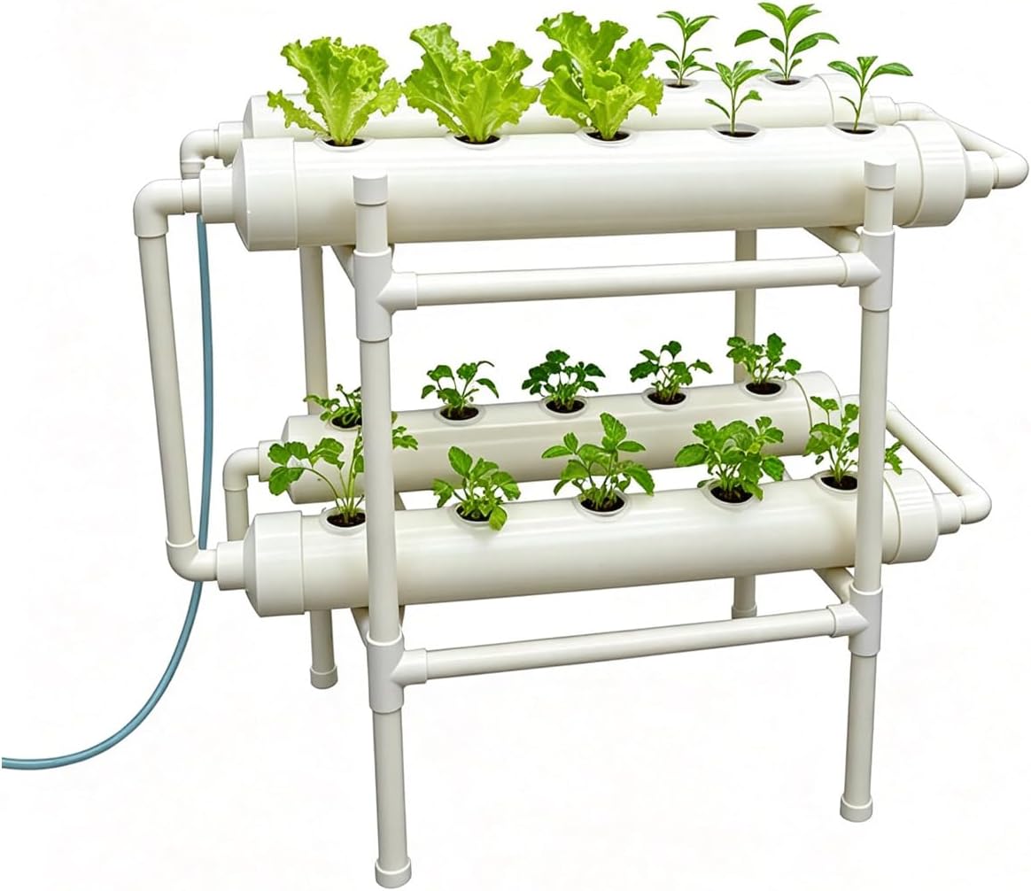 ระบบปลูกพืชแบบไฮโดรโพนิก 20 หล - Hydroponic Kit บทวิจารณ์และราคา