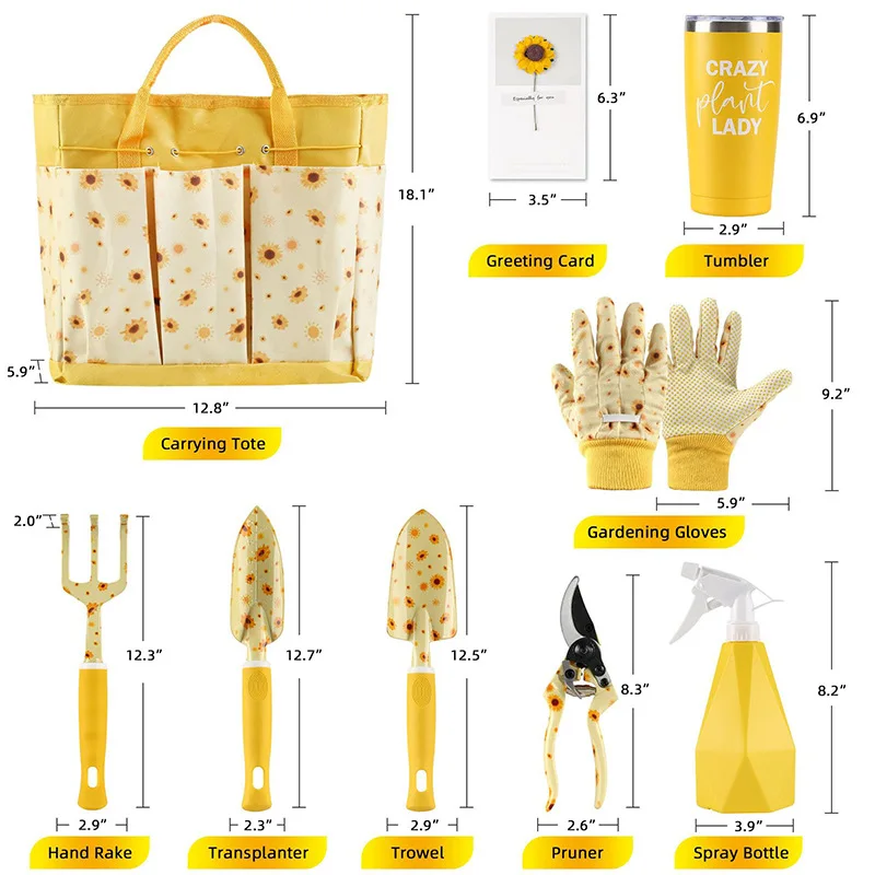 ชุดเครื่องมือทำสวนที่ทนทาน ชุด - Garden Gloves บทวิจารณ์และราคา