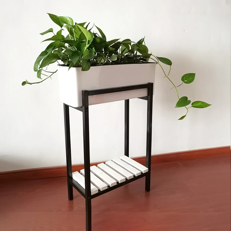 กระถางดอกไม้ทรงสี่เหลี่ยมผืนผ้ - Self Watering Planter บทวิจารณ์และราคา