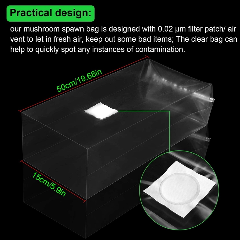 ถุงเพาะเห็ด 100 ชิ้น ถุงเพาะเช - Grow Bag บทวิจารณ์และราคา