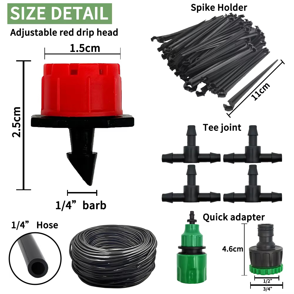 ชุดระบบน้ำหยดอัตโนมัติสำหรับสว - Trowel Garden Tools บทวิจารณ์และราคา