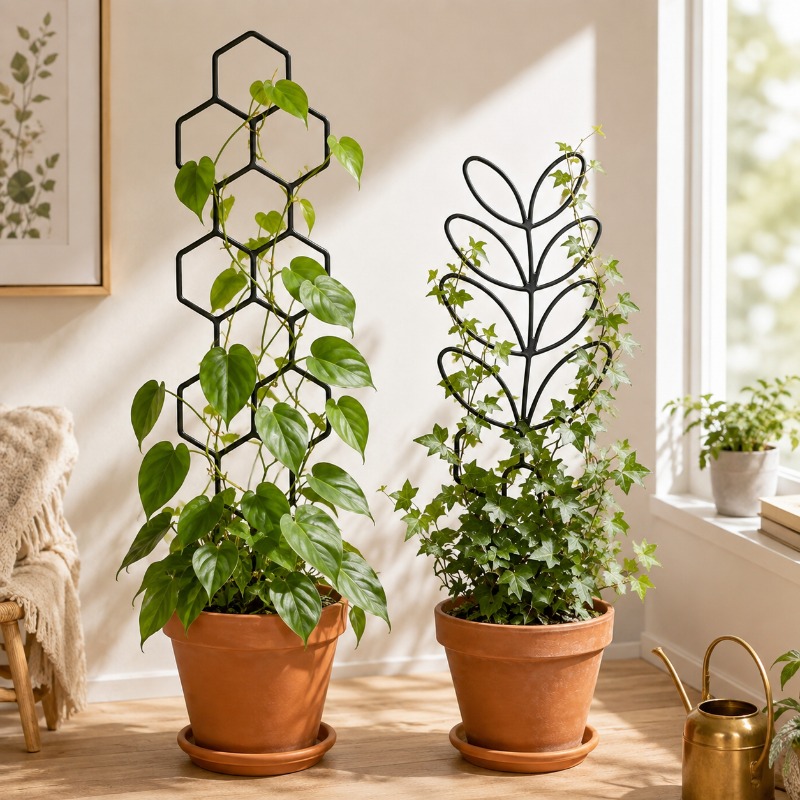 โครงยึดต้นไม้ 2/4 ชิ้น โครงตาข - Indoor Herb Garden บทวิจารณ์และราคา