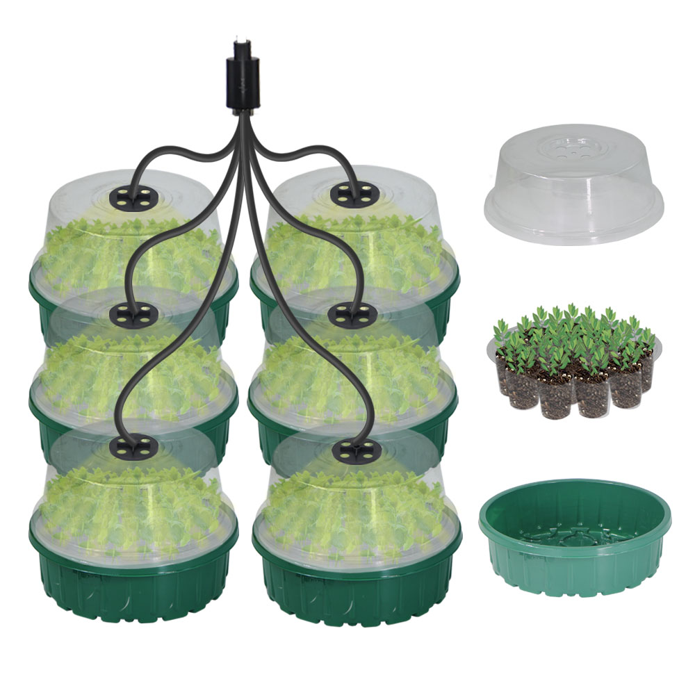 เมล็ด Growth ถาดโปร่งใสเต็มรูป - Seed Starter Tray บทวิจารณ์และราคา