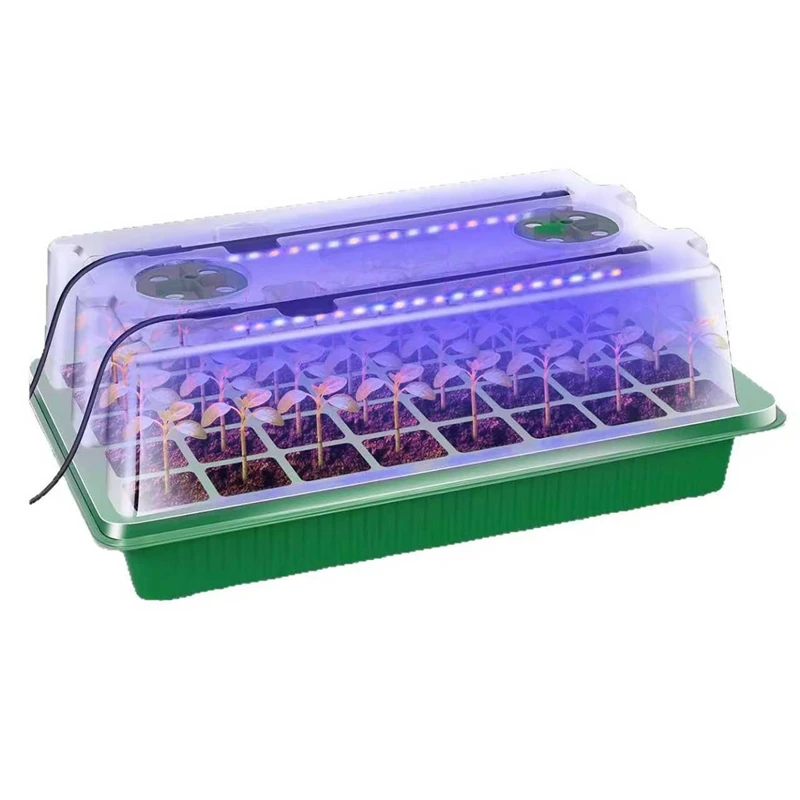 ชุดถาดเพาะเมล็ดพร้อมไฟปลูกต้นไ - Seed Starter Tray บทวิจารณ์และราคา
