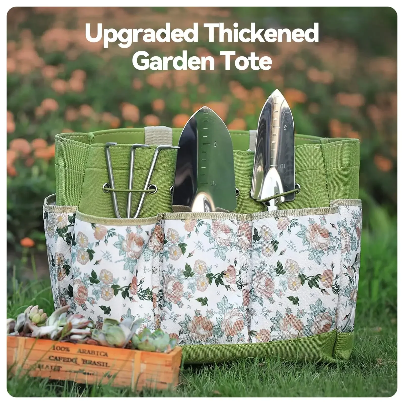 เครื่องมือทําสวน 9 ชิ้น Heavy  - Garden Gloves บทวิจารณ์และราคา