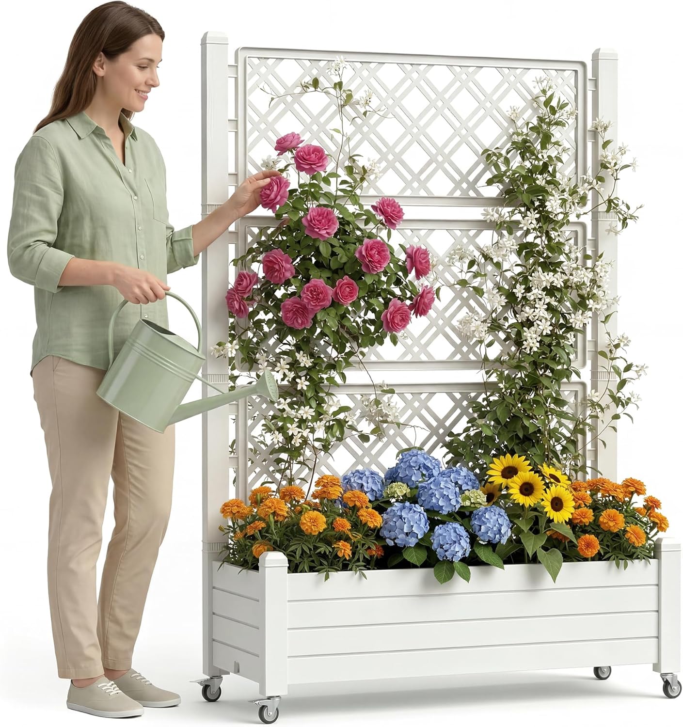โครงตาข่ายสำหรับแปลงปลูกยกพื้น - Raised Garden Bed บทวิจารณ์และราคา
