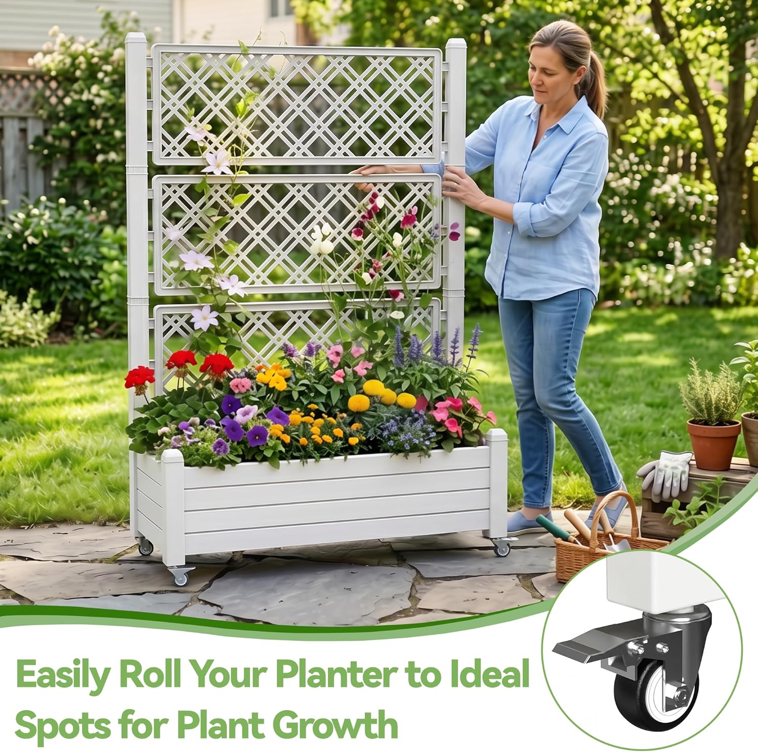 โครงตาข่ายสำหรับแปลงปลูกยกพื้น - Raised Garden Bed บทวิจารณ์และราคา