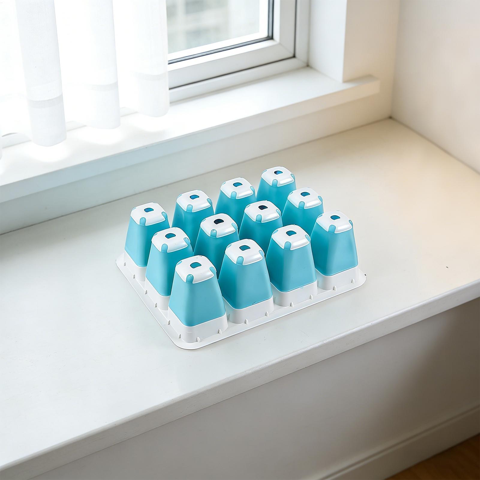 ถาดเพาะเมล็ดซิลิโคน 5 ชิ้น 60  - Seed Starter Tray บทวิจารณ์และราคา