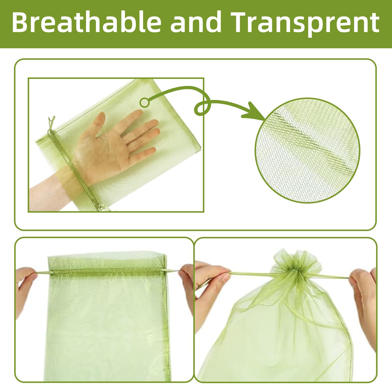 ตาข่ายป้องกันนกอย่างมีประสิทธิ - Grow Bag บทวิจารณ์และราคา