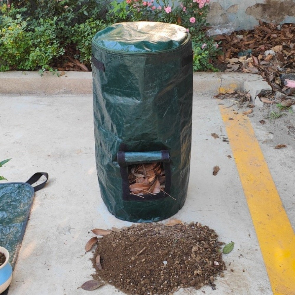 ถุงใส่ขยะสำหรับปุ๋ยหมัก ทนทานต - Compost Bin บทวิจารณ์และราคา
