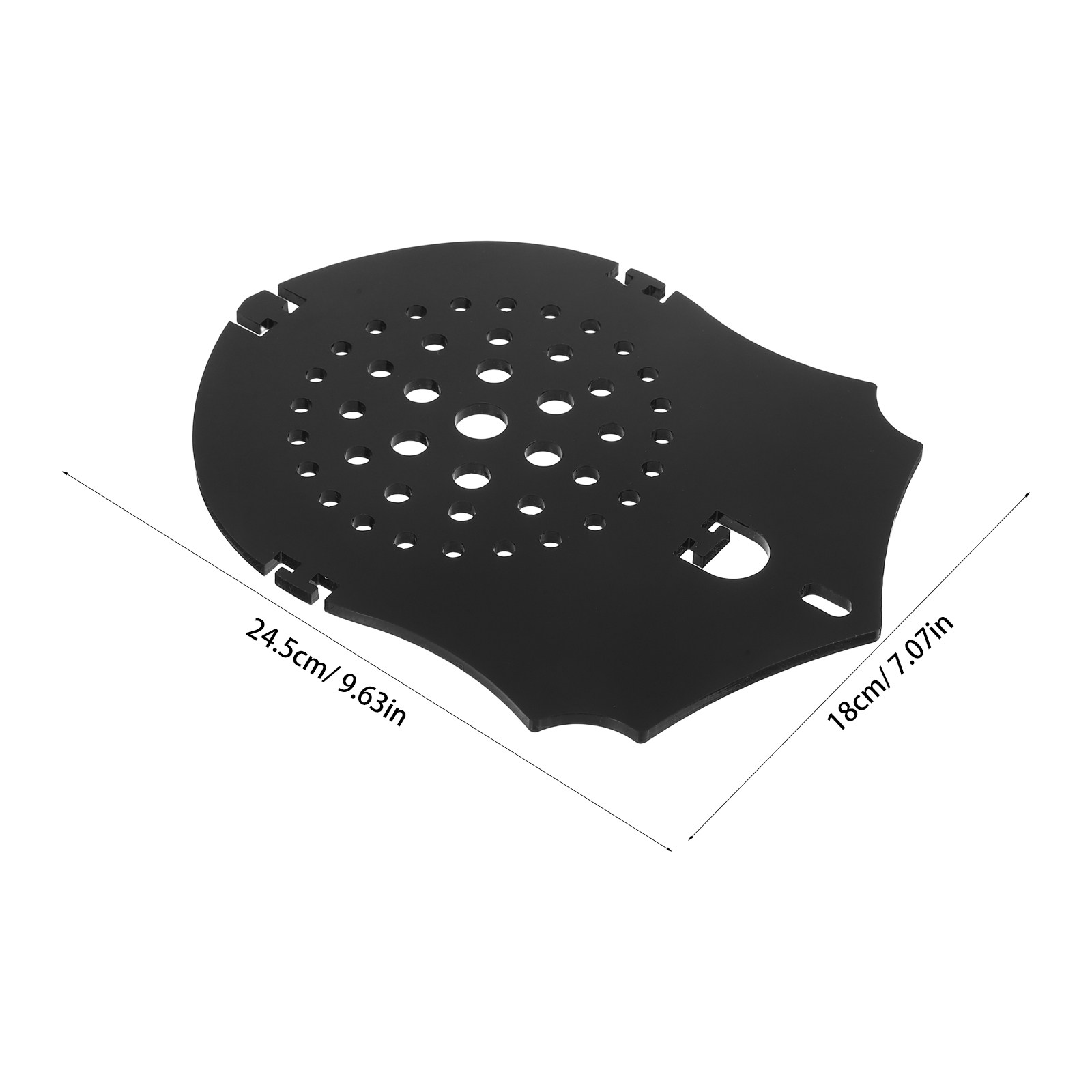 แผ่นอะคริลิกสีดำด้านสำหรับติดต - Vertical Planter บทวิจารณ์และราคา