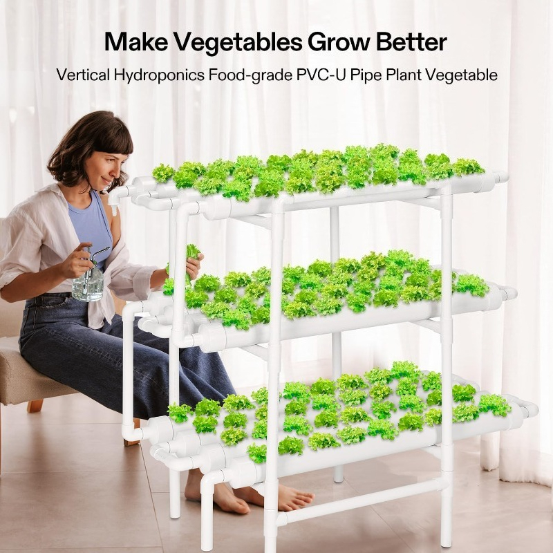 ระบบปลูกพืชแบบไฮโดรโปนิกส์แนวต - Hydroponic Kit บทวิจารณ์และราคา