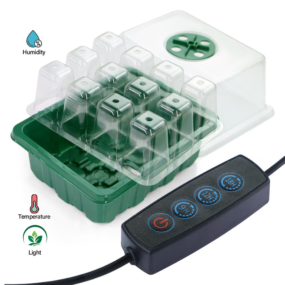 LED เนอสเซอรี่หม้อ Grow Light  - Seed Starter Tray บทวิจารณ์และราคา
