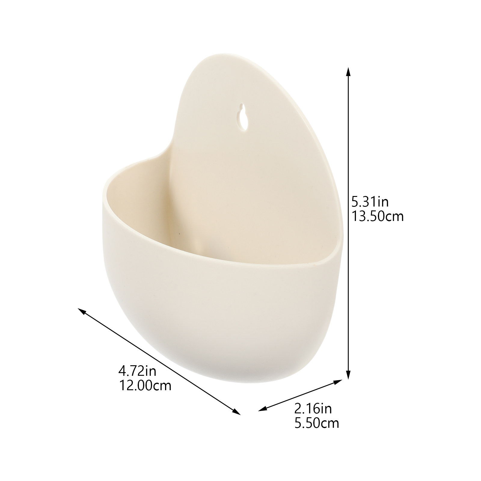 4 ชิ้น กระถางดอกไม้สำหรับระเบี - Vertical Planter บทวิจารณ์และราคา