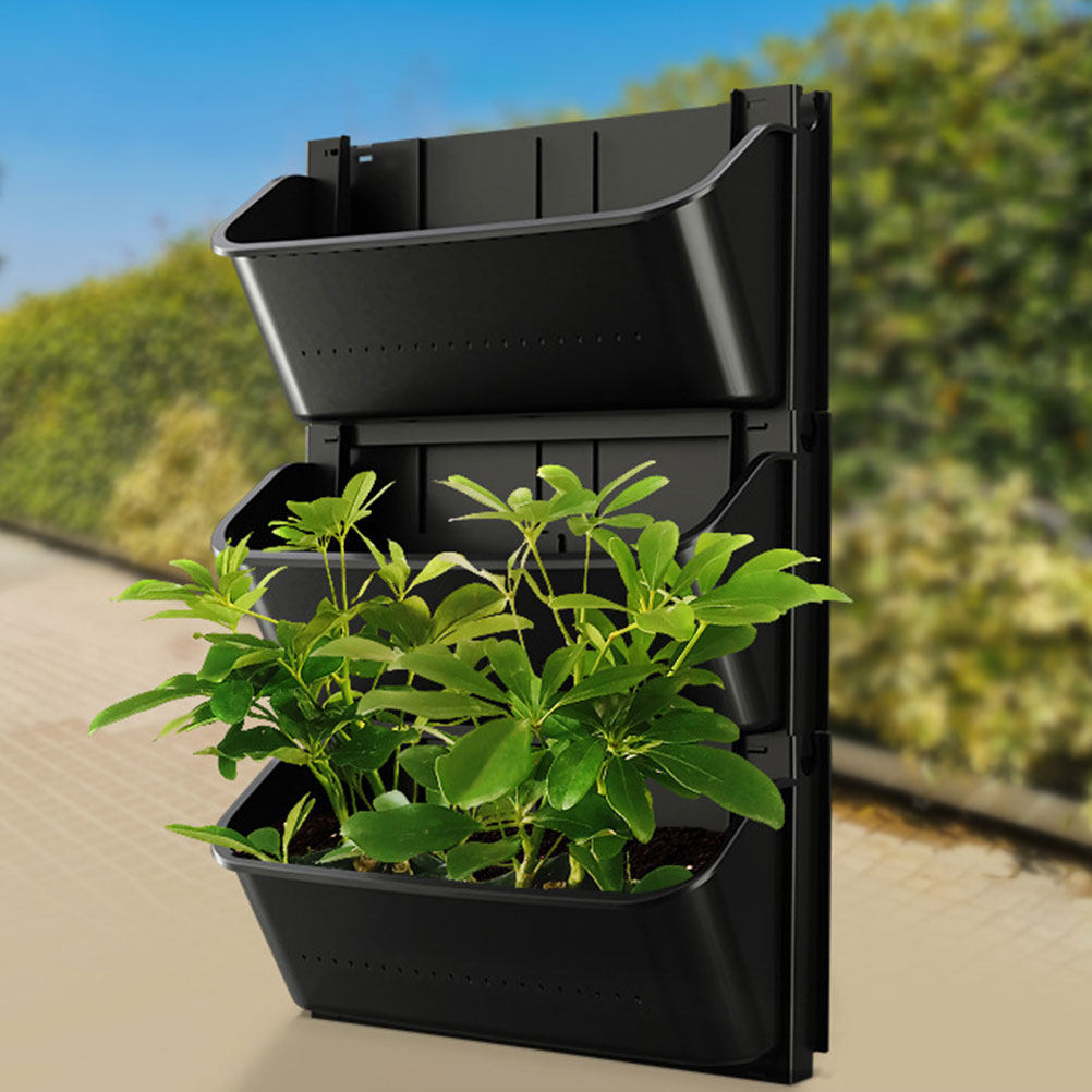 ชุดกระถางต้นไม้แนวตั้งสำหรับติ - Vertical Planter บทวิจารณ์และราคา